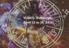 Weekly Horoscope April 12 to 18, 2026