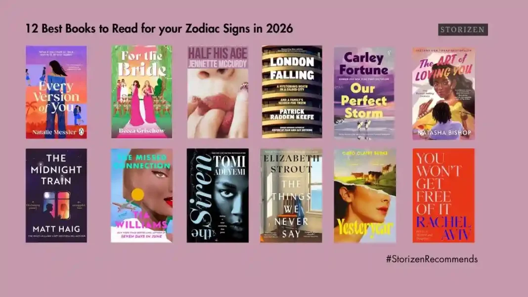 12 Best Books to Read for your Zodiac Signs in 2026