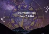 Daily Horoscope June 7, 2026: Predictions for All Zodiac Signs (Love, Career & Money) Daily Horoscope for All Zodiac Signs – June 7, 2026
