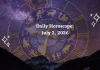 Daily Horoscope for All Zodiac Signs – July 2 2026