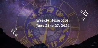 Weekly Horoscope for All Zodiac Signs – June 21 to 27, 2026