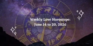 Weekly Love Horoscope for All Zodiac Signs – June 14 to 20, 2026