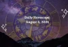 Daily Horoscope for All Zodiac Signs – August 6 2026