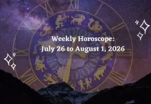 Weekly Horoscope July 26 – August 1, 2026: Tarot & Astrology Predictions for Every Moon Sign Weekly Horoscope for All Zodiac Signs – July 26 to August 1, 2026