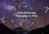 Daily Horoscope for All Zodiac Signs – September 11, 2026