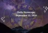 Daily Horoscope September 13, 2026: Predictions for All Zodiac Signs (Love, Career & Money) Daily Horoscope for All Zodiac Signs – September 13, 2026
