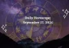 Daily Horoscope September 17, 2026: Predictions for All Zodiac Signs (Love, Career & Money) Daily Horoscope for All Zodiac Signs – September 17, 2026