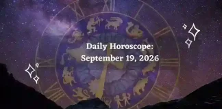 Daily Horoscope for All Zodiac Signs – September 19, 2026