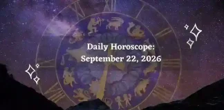 Daily Horoscope for All Zodiac Signs – September 22, 2026