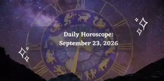 Daily Horoscope for All Zodiac Signs – September 23, 2026