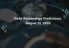 Daily Numerology Predictions August 31, 2026: Forecast for Numbers 1 to 9 (Career, Love & Money) Daily Numerology Predictions for All Zodiac Signs – August 31, 2026