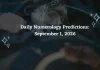 Daily Numerology Predictions for September 1, 2026 for Numbers 1-9 | Universal Day Number 2 Daily Numerology Predictions for All Zodiac Signs – September 1, 2026