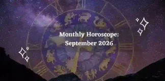 Monthly Horoscope for All Zodiac Signs – September 2026