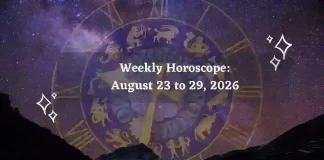 Weekly Horoscope for All Zodiac Signs – August 23 to 29, 2026