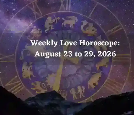Weekly Love Horoscope August 23–29, 2026: Tarot & Astrology Predictions for Every Zodiac Sign Weekly Love Horoscope for All Zodiac Signs – August 23 to 29, 2026