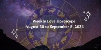 Weekly Love Horoscope for All Zodiac Signs – August 30 to September 5, 2026