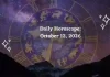 Daily Horoscope for All Zodiac Signs – October 12, 2026