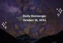Daily Horoscope for All Zodiac Signs – October 18, 2026