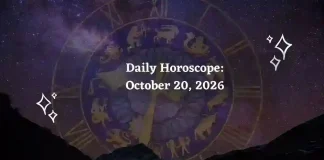 Daily Horoscope for All Zodiac Signs – October 20, 2026