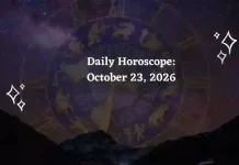 Daily Horoscope for All Zodiac Signs – October 23, 2026