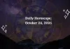 Horoscope Today, October 24, 2026, for All Zodiac Signs: Waxing Gibbous Moon in Pisces Daily Horoscope for All Zodiac Signs – October 24, 2026