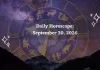 Daily Horoscope for All Zodiac Signs – September 30, 2026