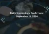 September 13, 2026 Daily Numerology Predictions: Forecast for Numbers 1 to 9 (Career, Love & Money) Daily Numerology Predictions for All Zodiac Signs – September 13, 2026