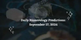 Daily Numerology Predictions – September 17, 2026