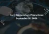Daily Numerology Predictions for September 18, 2026: Forecast for Numbers 1 to 9 (Career, Love & Money) Daily Numerology Predictions – September 18, 2026