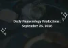 Daily Numerology Predictions – September 26, 2026