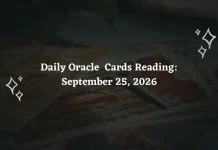 Daily Oracle Cards Reading for All Zodiac Signs – September 25, 2026