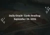 September 26, 2026: Daily Oracle Card Readings for All 12 Zodiac Signs Daily Oracle Cards Reading for All Zodiac Signs – September 26, 2026