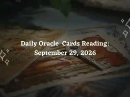 Daily Oracle Cards Reading for All Zodiac Signs – September 29, 2026