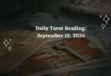September 15, 2026: Daily Tarot Reading for All 12 Zodiac Signs Daily Tarot Reading for All Zodiac Signs – September 15, 2026