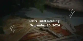 Daily Tarot Reading for All Zodiac Signs – September 30, 2026