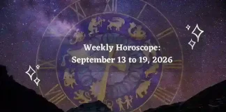 Weekly Horoscope for All Zodiac Signs – September 13 to 19, 2026
