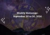Weekly Horoscope for All Zodiac Signs – September 20 to 26, 2026