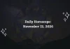 Daily Horoscope: November 12, 2026 – Predictions for All Zodiac Signs Daily Horoscope for all 12 Zodiac Signs – November 12, 2026