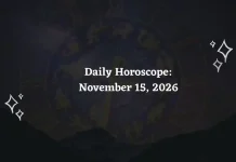 Daily Horoscope: November 15, 2026 – Predictions for All Zodiac Signs Daily Horoscope for all 12 Zodiac Signs – November 15, 2026