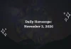 Daily Horoscope: November 2, 2026 – Predictions for All Zodiac Signs Daily Horoscope for all 12 Zodiac Signs – November 2, 2026