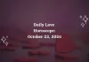 Daily Love Horoscope for October 23, 2026: All 12 Zodiac Signs Daily Love Horoscope – October 23, 2026