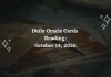 Daily Oracle Card Readings for All 12 Zodiac Signs: October 14, 2026 Daily Oracle Cards Reading for All Zodiac Signs – October 14, 2026
