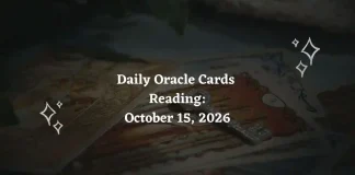 Daily Oracle Cards Reading for All Zodiac Signs – October 15, 2026