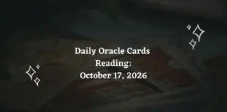 Daily Oracle Cards Reading for All Zodiac Signs – October 17, 2026