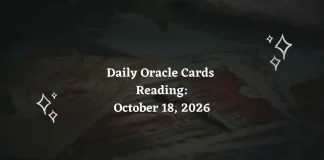 Daily Oracle Cards Reading for All Zodiac Signs – October 18, 2026