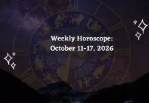 Weekly Horoscope (Oct 11–17, 2026): Sun Square Pluto & Tarot Forecast Weekly Horoscope for All Zodiac Signs – October 11-17, 2026