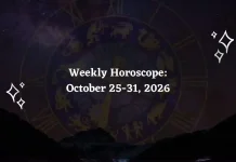 Weekly Horoscope October 25 to 31, 2026: Taurus Full Moon & Tarot Forecast Weekly Horoscope for All Zodiac Signs – October 25-31, 2026