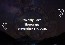 Weekly Love Horoscope for All Zodiac Signs – November 1 to 7, 2026