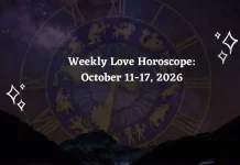 Weekly Love Horoscope (Oct 11–17, 2026): Singles & Couples Forecast Weekly Love Horoscope for All Zodiac Signs – October 11-17, 2026