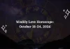 Weekly Love Horoscope for All Zodiac Signs – October 18-24, 2026